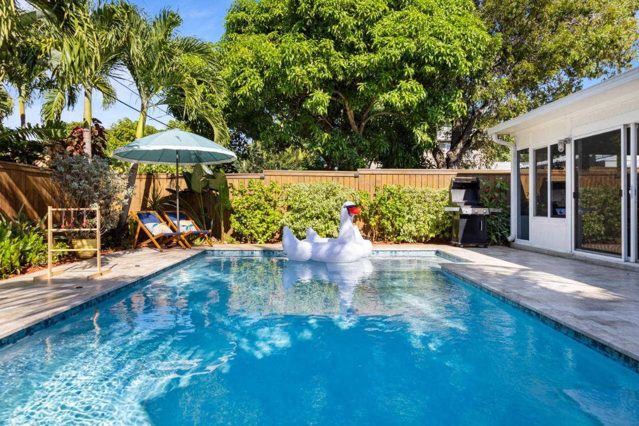Вилла Casa Limon - Private Heated Pool Prime Location & Parking Форт-Лодердейл Экстерьер фото